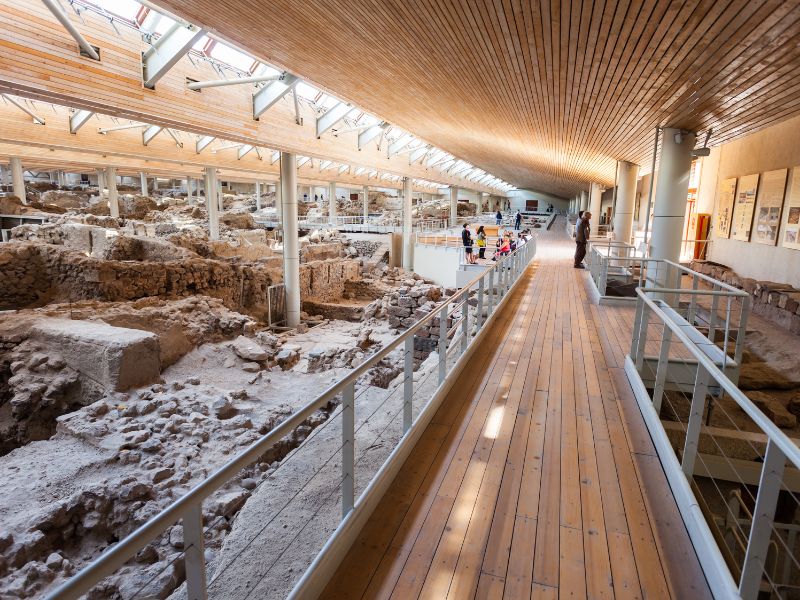 Akrotiri Without a Tour