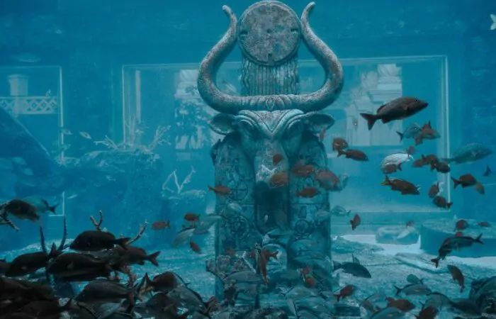 Atlantis and Santorini Connecting Myths and Geology ancient statue that appears to be from ancient atlantis