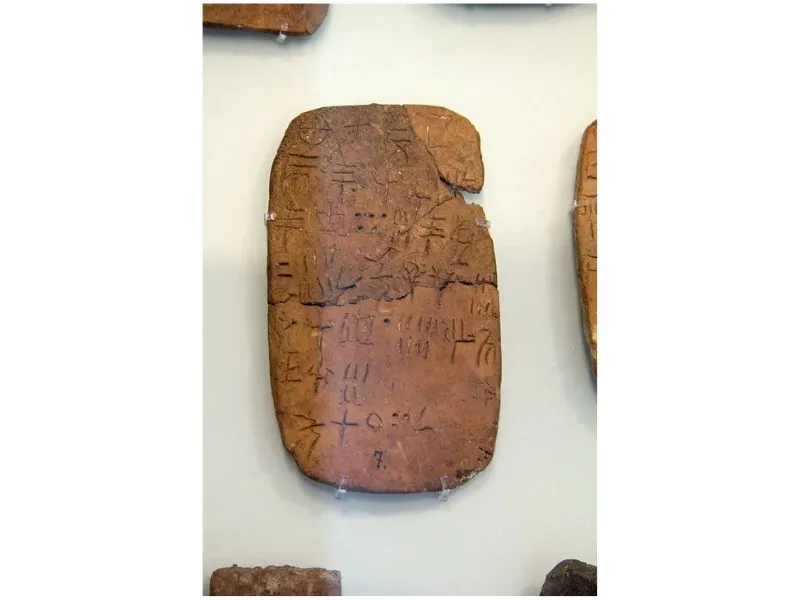 Linear A script