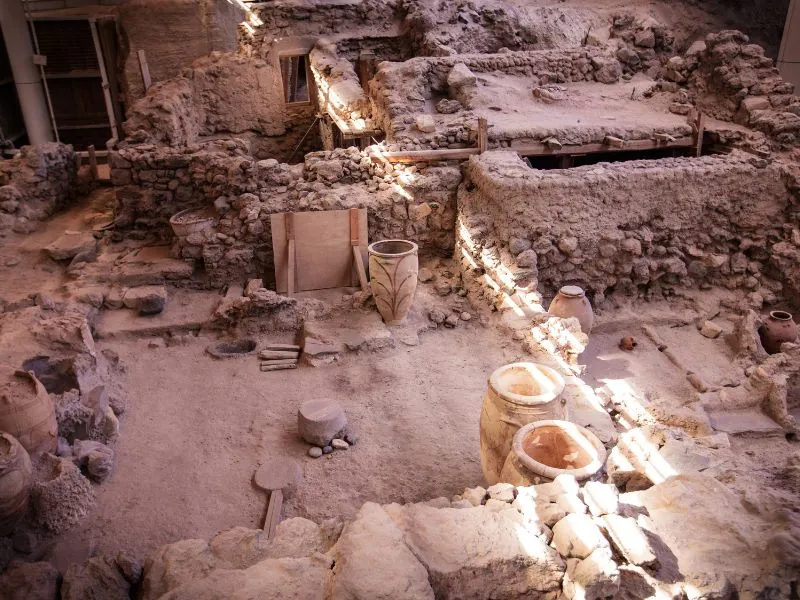 Mill Square in Akrotiri