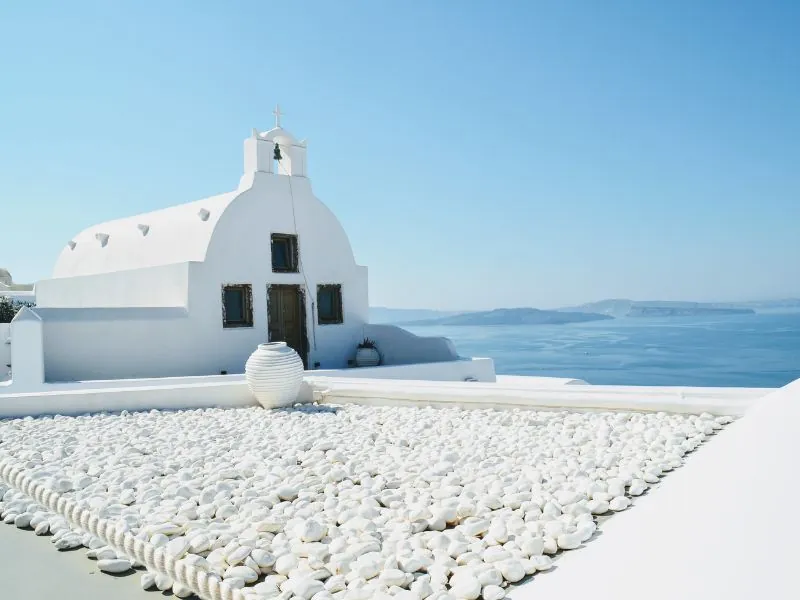 White Beach Santorini